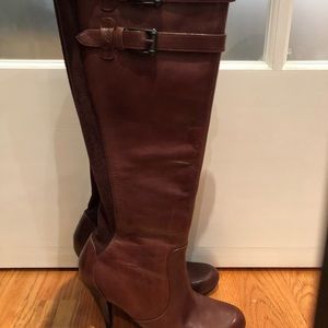 Cole Haan brown leather boots 7 1/2